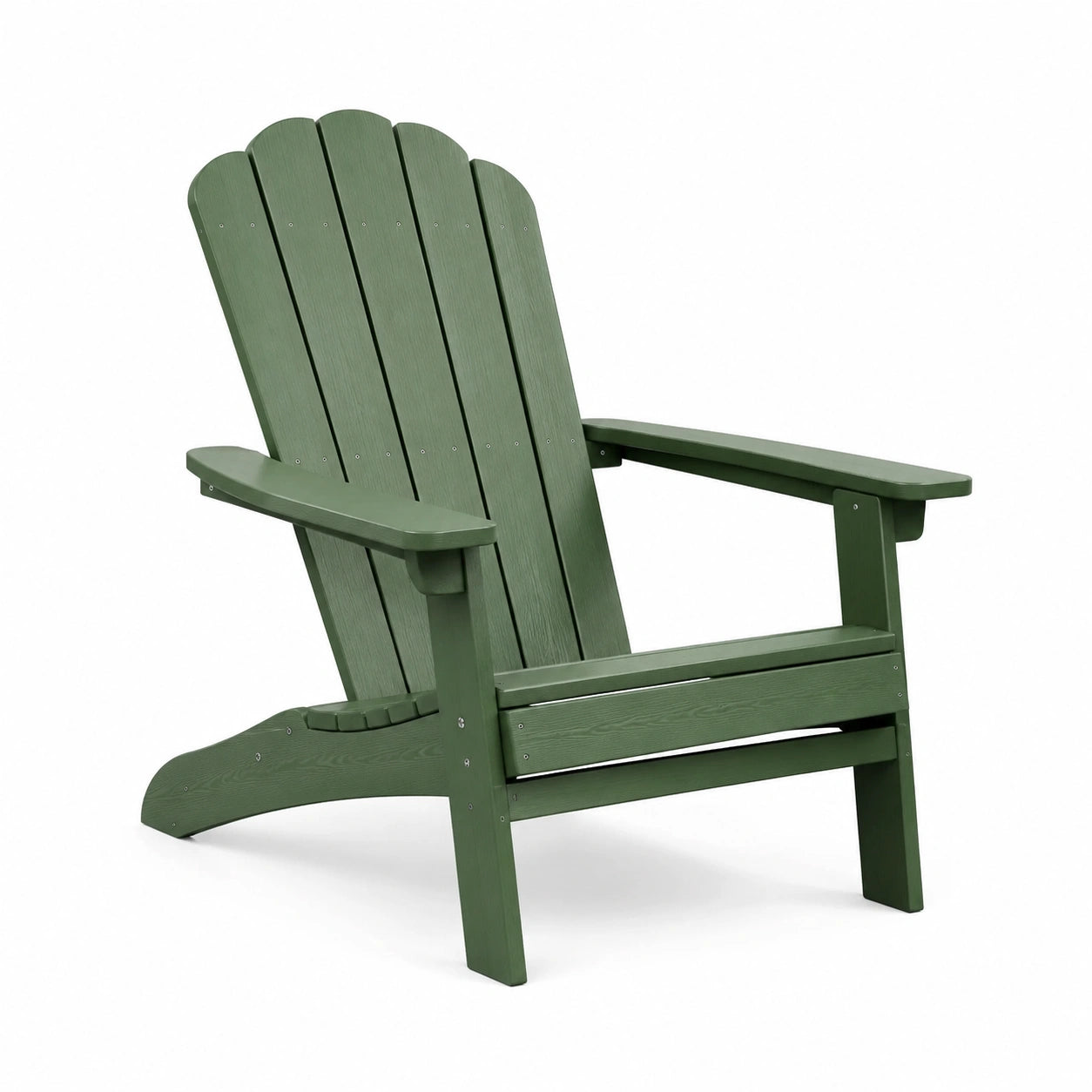Adirondackstuhl Polyethylen Grün 90x75x90 cm