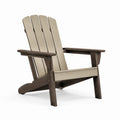 Adirondackstuhl aus Akazienholz Beige/Braun 90cm x 75cm x 88cm