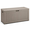 Aufbewahrungsbox Polypropylen Wasserdicht 120x45x60cm Taupe