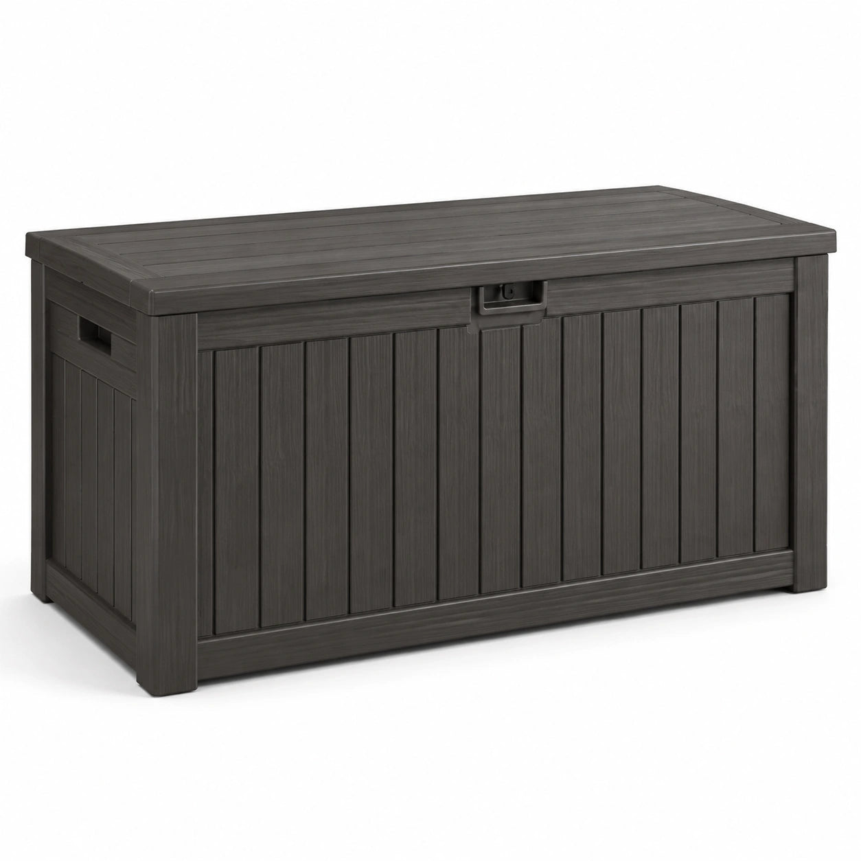 Gartenbox Kunststoff 120 cm x 45 cm x 55 cm Anthrazit